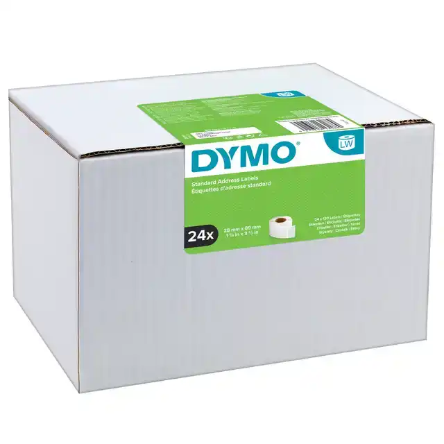 ETIKET DYMO LABELWRITER ADRESSERING