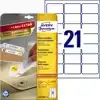 ETIKET AVERY L6023REV-25 63.5X38.1MM