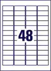 ETIKET AVERY L6009-20 45.7X21.2MM