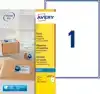 ETIKET AVERY J8167-25 199.6X289.1MM WIT