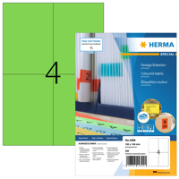 ETIKET HERMA 4399 105X148MM A6 GROEN