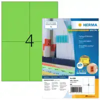 ETIKET HERMA 4399 105X148MM A6 GROEN