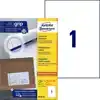 ETIKET AZ 3478 210X297MM A4 WIT
