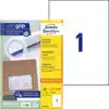 ETIKET AZ 3478 210X297MM A4 WIT