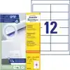 ETIKET AZ 3659 97X42.3MM WIT 2400STUKS