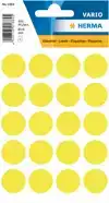 ETIKET HERMA 1884 ROND 19MM FLUOR GEEL