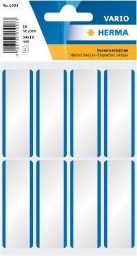 NAAMBADGE ETIKET HERMA 1903 54X19 WIT