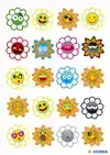 ETIKET HERMA 3668 CRAZY ZONNEN PUFFY