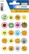 ETIKET HERMA 3668 CRAZY ZONNEN PUFFY