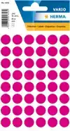 ETIKET HERMA 1856 ROND 13MM ROZE