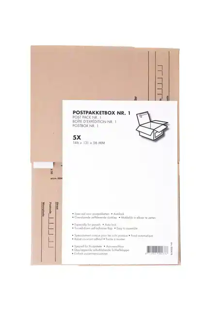 POSTPAKKETBOX IEZZY 1 146X131X56MM