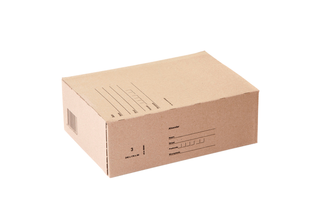 POSTPAKKETBOX IEZZY 3 240X170X80MM WIT