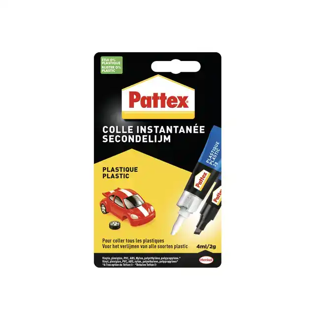 SECONDELIJM PATTEX ALL PLASTIC TUBE 2GR