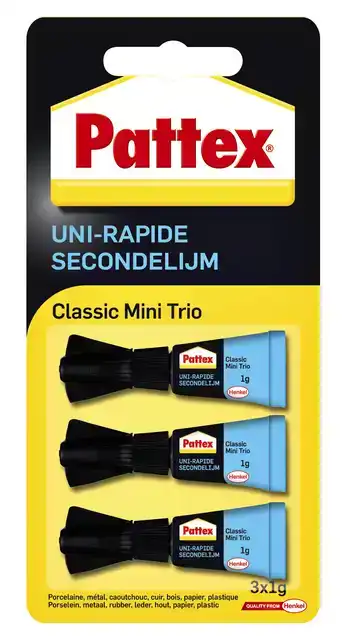 SECONDENLIJM PATTEX CLASSIC TUBE 1GR