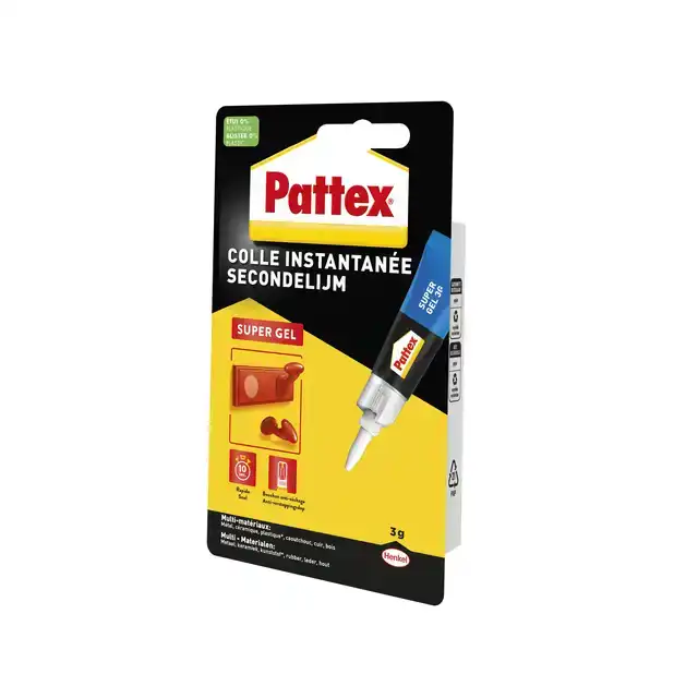 SECONDENLIJM PATTEX SUPER GEL 3GR