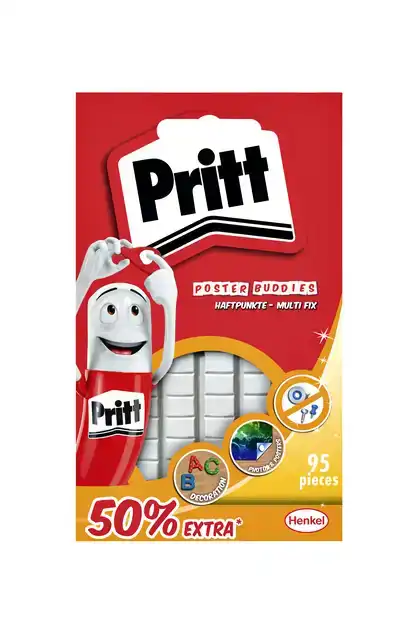 POSTER BUDDIES PRITT DZ KLEEFPADS 95ST