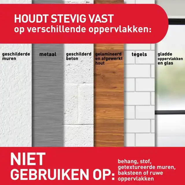 BEVESTIGINGSSTRIP COMMAND KLIK VAST
