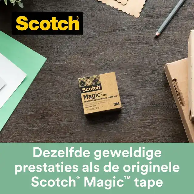 PLAKBAND SCOTCH MAGIC 900 19MMX33M