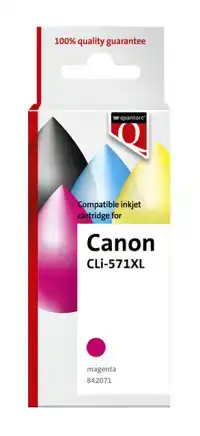 INKCARTRIDGE QUA CAN CLI-571XL ROOD