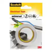 PLAKBAND SCOTCH ISOLATIE 15MMX10M WIT