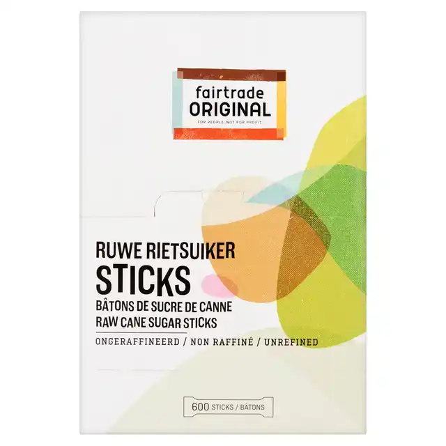 RIETSUIKERSTICKS FAIRTRADE ORIGINAL 600