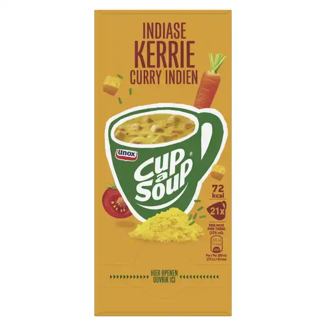 CUP-A-SOUP UNOX INDIASE KERRIE 175ML