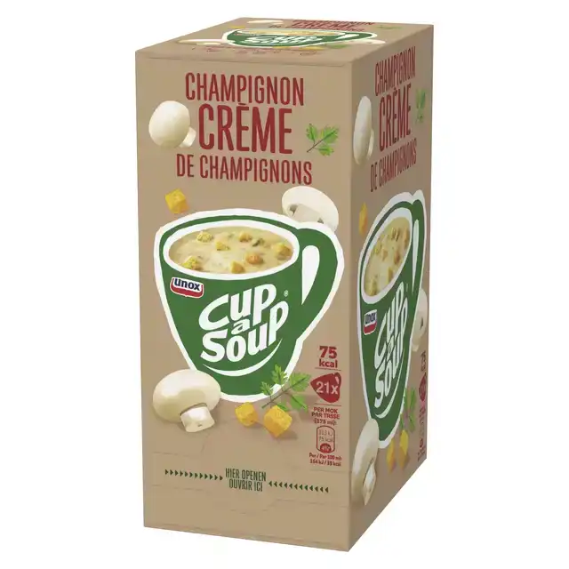 CUP-A-SOUP UNOX CHAMPIGNON CREME 175ML