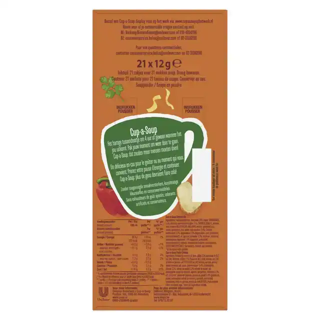 CUP-A-SOUP UNOX CHINESE KIP 175ML