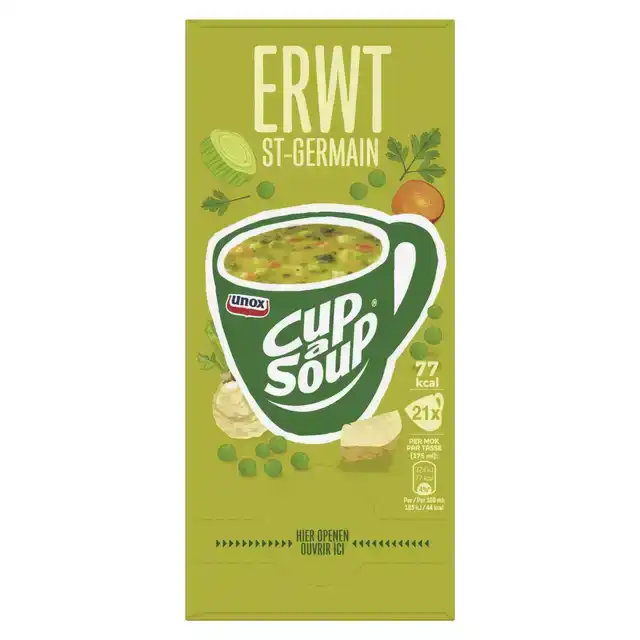 CUP-A-SOUP UNOX ERWTENSOEP 175ML