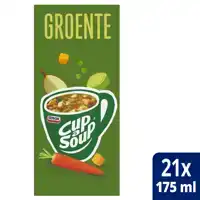 CUP-A-SOUP UNOX GROENTE 175ML