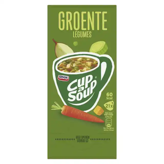 CUP-A-SOUP UNOX GROENTE 175ML