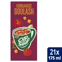 CUP-A-SOUP UNOX HONGAARSE GOULASH 175ML