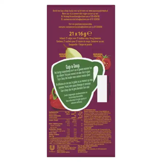 CUP-A-SOUP UNOX HONGAARSE GOULASH 175ML