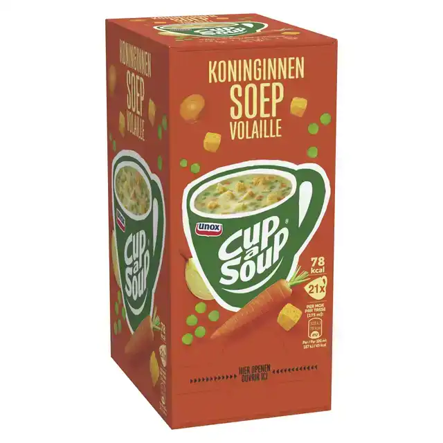 CUP-A-SOUP UNOX KONINGINNENSOEP 175ML