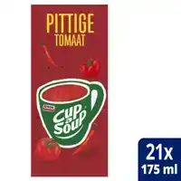 CUP-A-SOUP UNOX PITTIGE TOMAAT 175ML