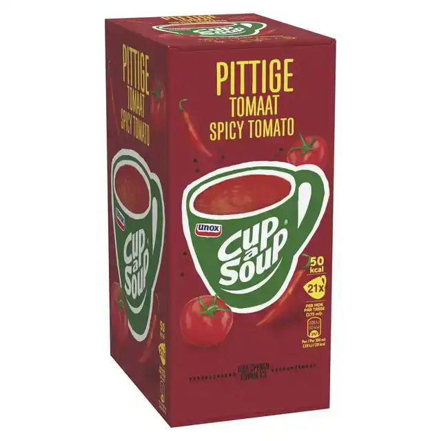 CUP-A-SOUP UNOX PITTIGE TOMAAT 175ML