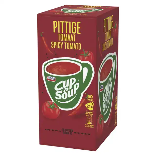 CUP-A-SOUP UNOX PITTIGE TOMAAT 175ML