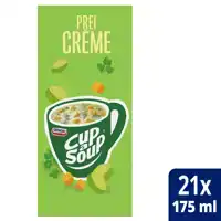 CUP-A-SOUP UNOX PREI-CREME 175ML