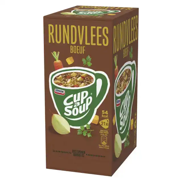 CUP-A-SOUP UNOX RUNDVLEES 175ML