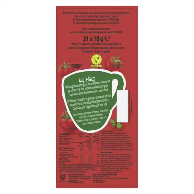 CUP-A-SOUP UNOX TOMAAT 175ML