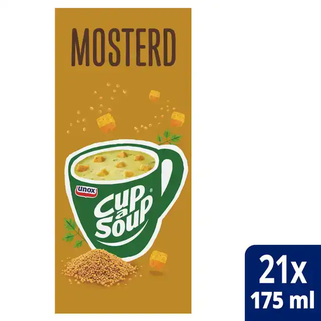 CUP-A-SOUP UNOX MOSTERD 175ML