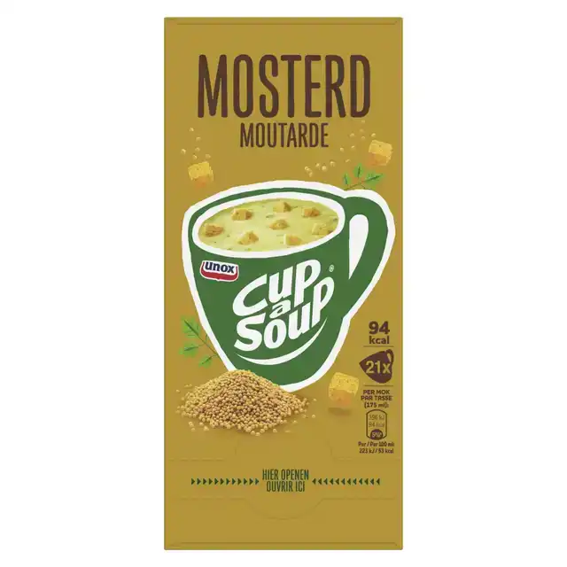 CUP-A-SOUP UNOX MOSTERD 175ML