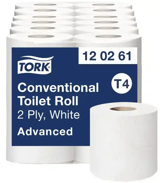 TOILETPAPIER TORK T4 ADVANCED 2LAAGS