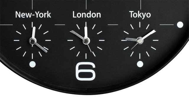 WANDKLOK UNILUX ON TIME DIA 30.5CM