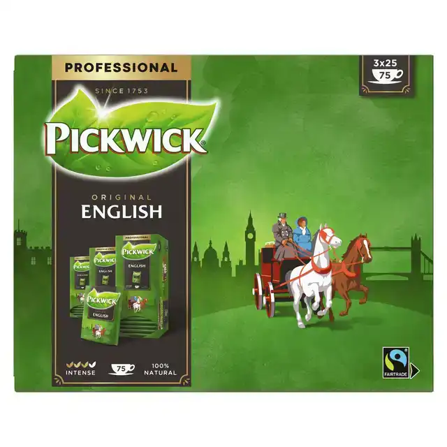THEE PICKWICK FAIR TRADE ENGLISH