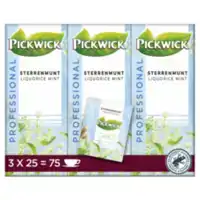 THEE PICKWICK STERRENMUNT 25X2GR MET