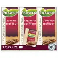 THEE PICKWICK ZOETHOUT 25X 2 GR MET