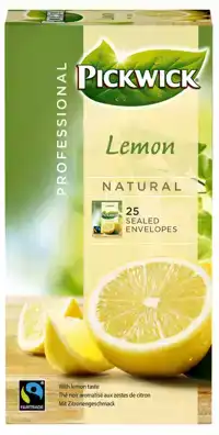 THEE PICKWICK FAIR TRADE LEMON 25X1.5GR
