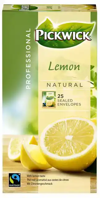 THEE PICKWICK FAIR TRADE LEMON 25X1.5GR