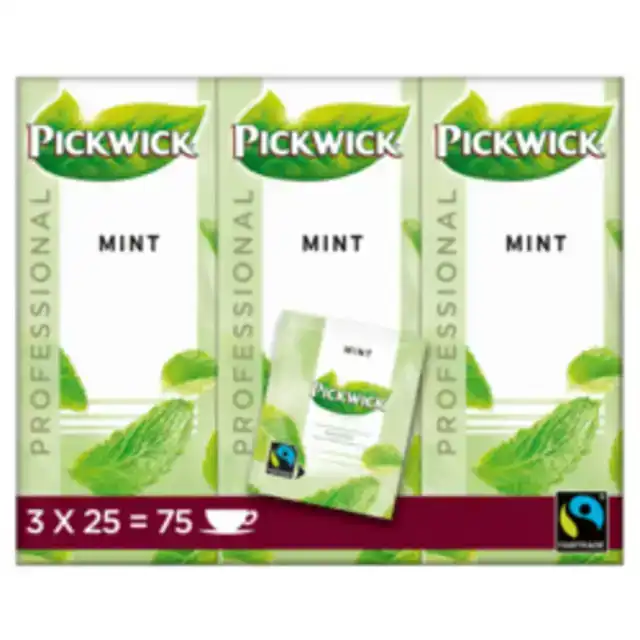 THEE PICKWICK FAIR TRADE MINT 25X1.5GR